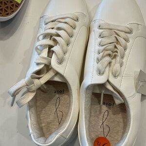 Joie White Sneakers